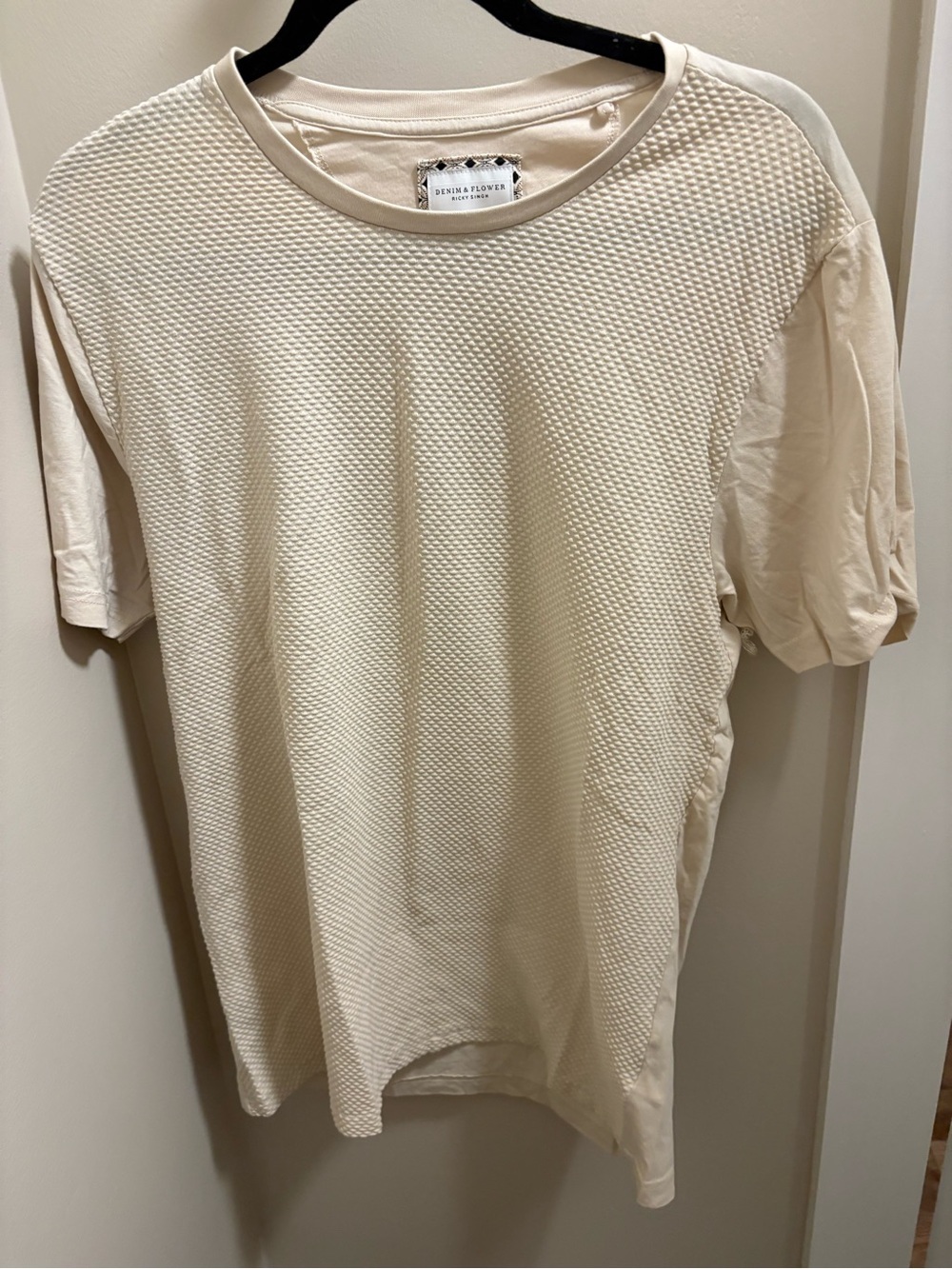 Men's Textured T Shirt